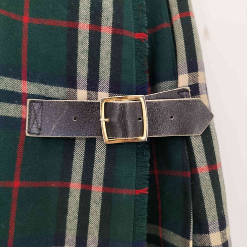 バーバリーズ BURBERRYS 90s 緑タグ ノバチェック 巻きスカート レディース import:L